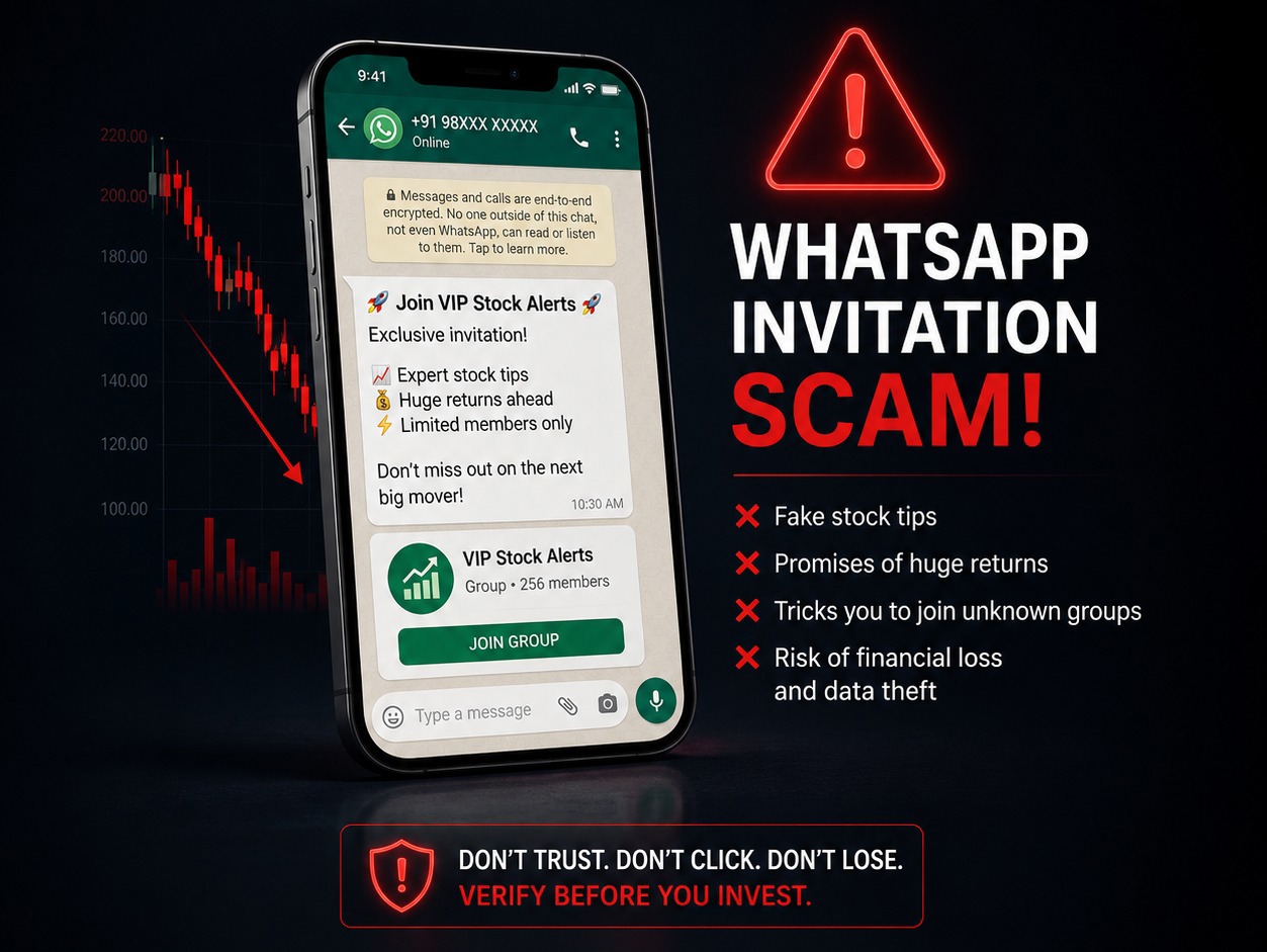 Warning: "Join VIP Stock Alerts Scam". BE CAREFUL.